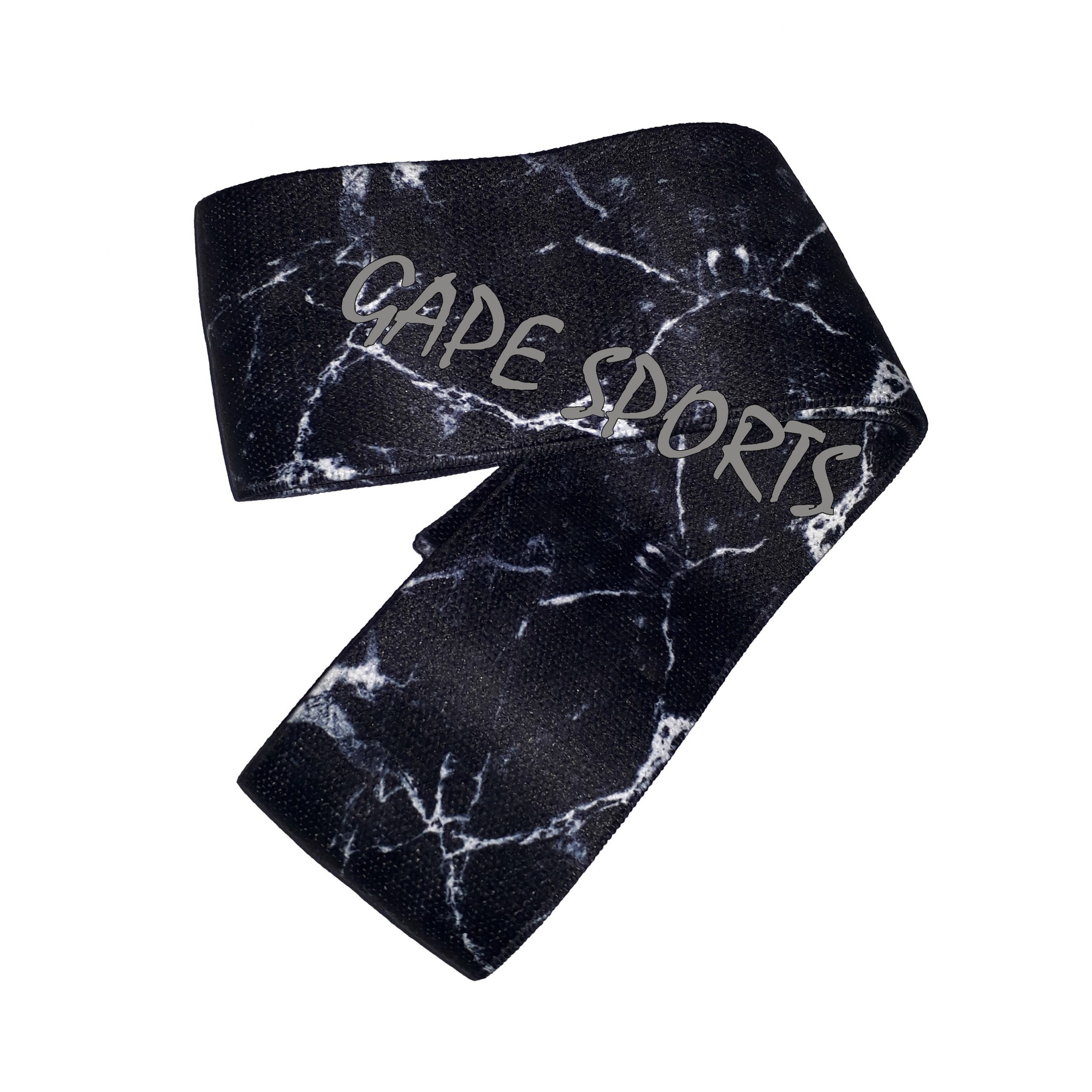 NEW BLACK MARBLE PRINT HIP CIRCLE BOOTY BAND - Image 2