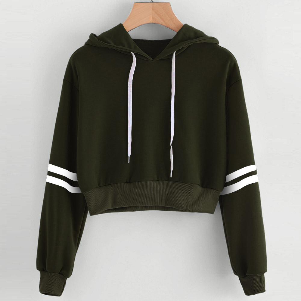 WOMEN CROPPED HOODIES GP-212